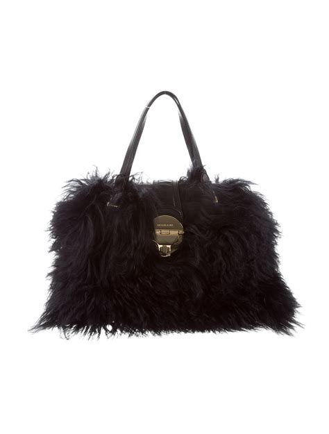 mk fur bag